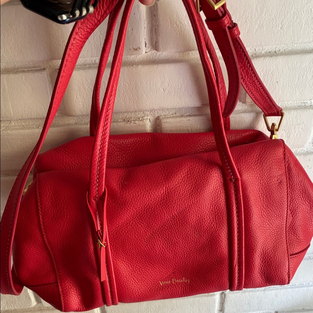 Vera Bradley Bold Red Shoulder Bag